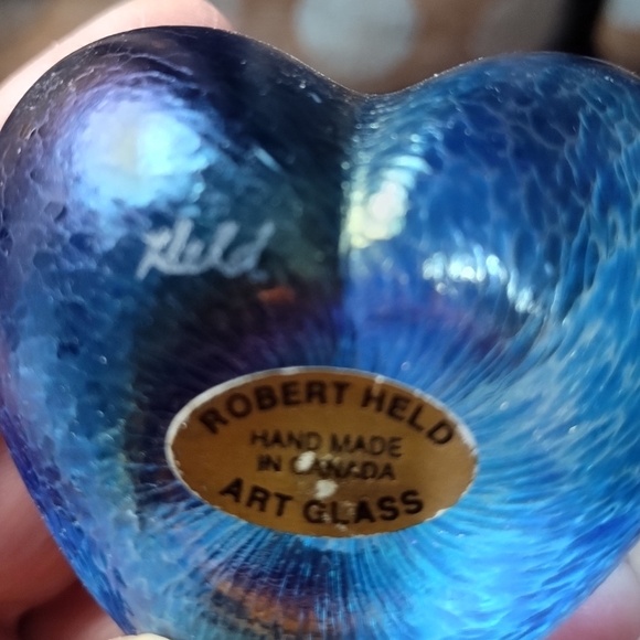 Canadian art glass Hand Made By Robert Held - Picture 7 of 7